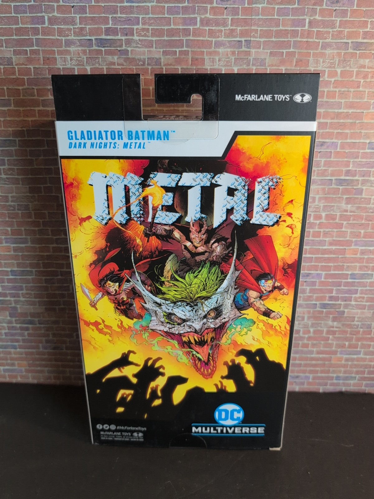 McFarlane Toys DC Multiverse Gladiator Batman Dark Nights Metal 7&Prime; « NEW »