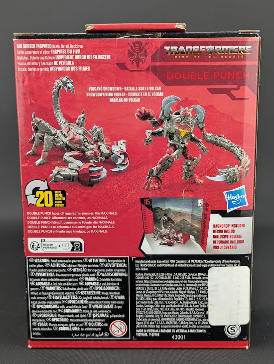 Transformers Studio Series Double Punch SEALED SS-115 Rise of the Beasts ROTB