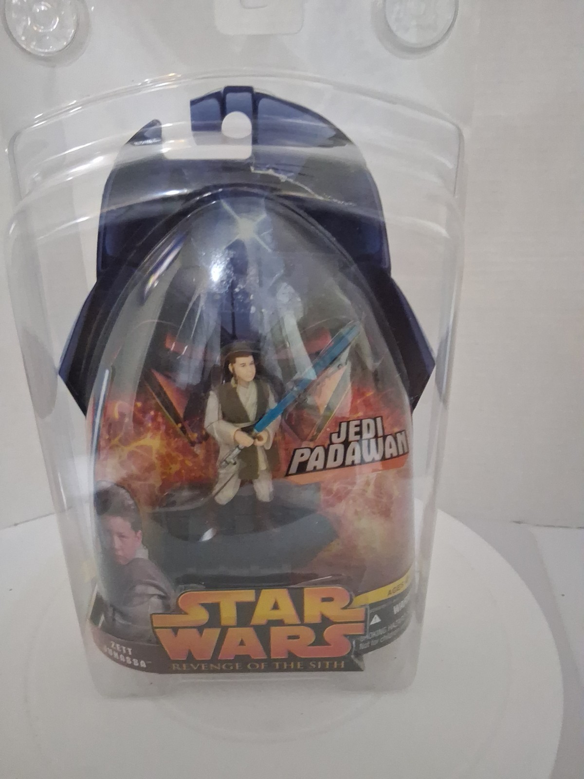 STAR WARS REVENGE OF THE SITH #52 ZETT JUKASSA (JEDI PADAWAN) 3.75&Prime; FIGURE