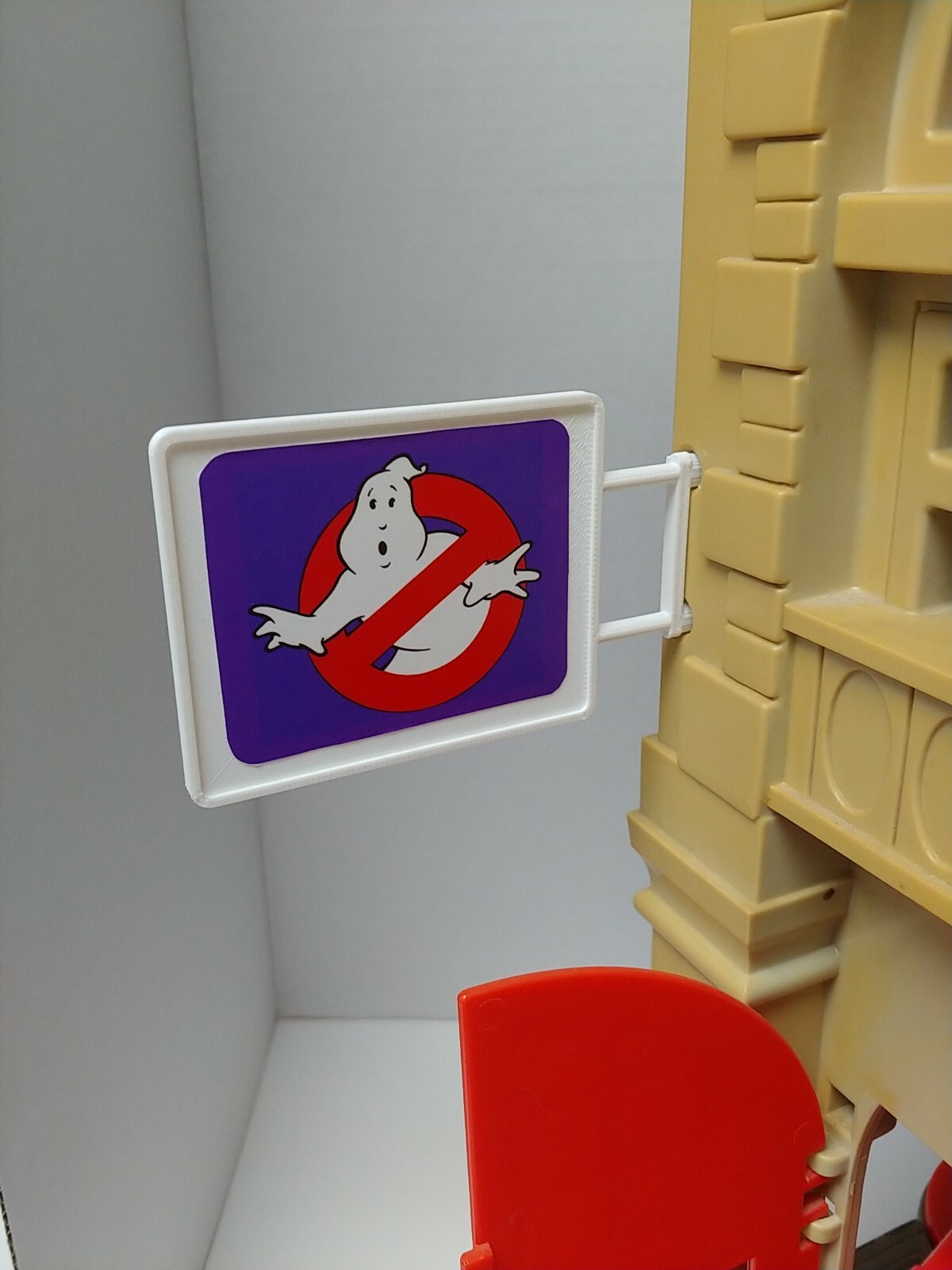 Vintage Real Ghostbusters Firehouse custom 3d printed sign