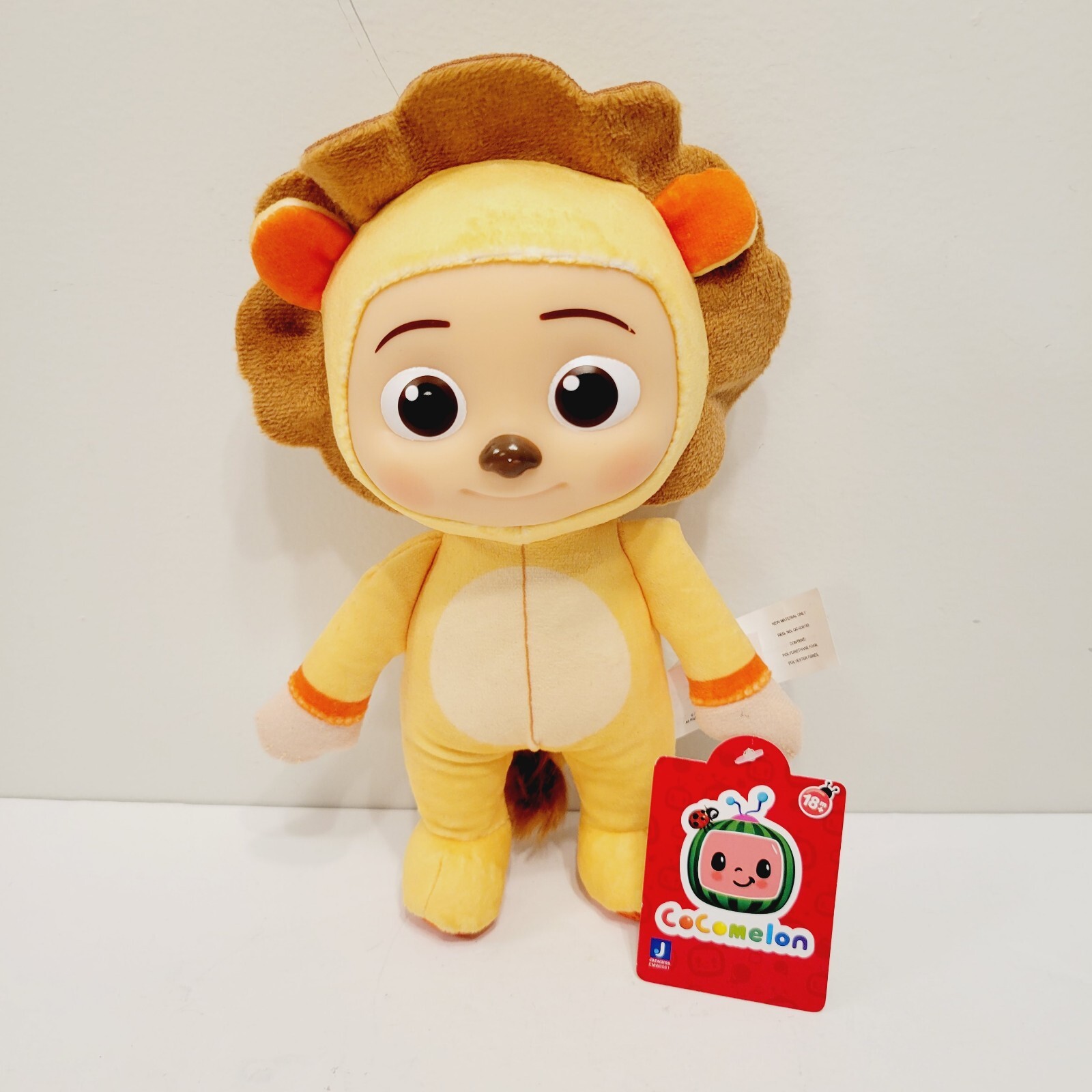 Cocomelon JJ Lion 8&Prime; Plush Doll Toy JJ With Tags