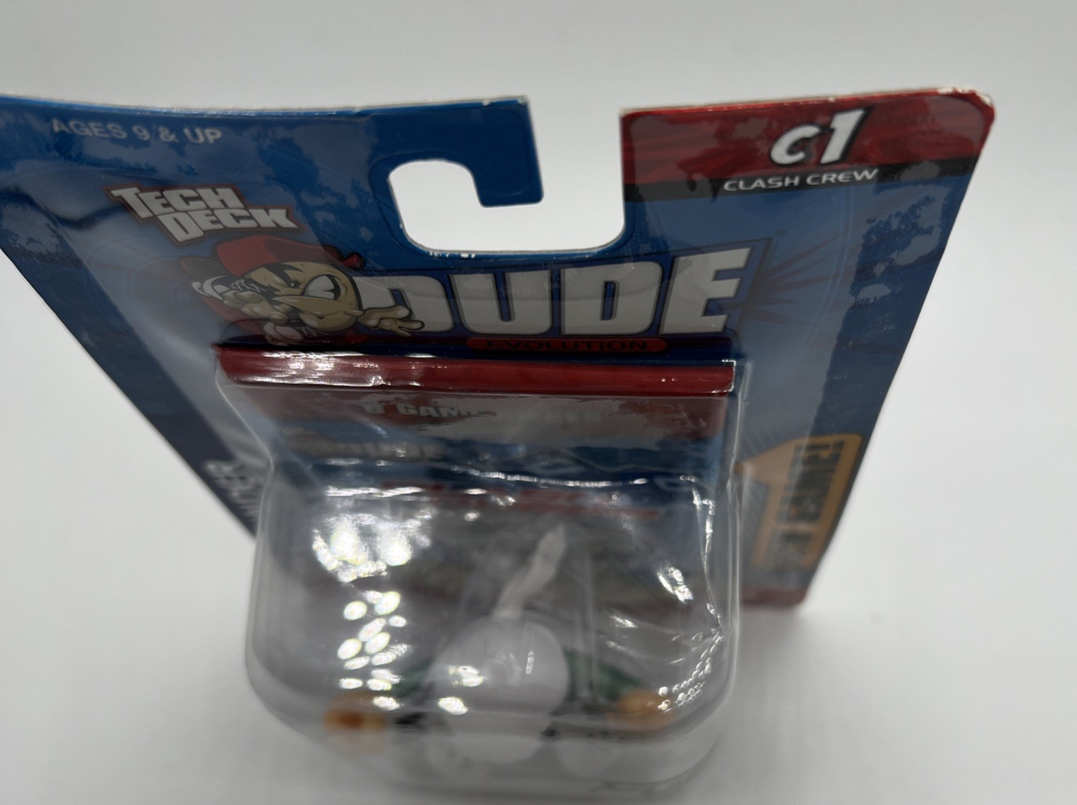 Tech Deck Evolution Clash Crew Series 1 Thunder Mini Figure #114