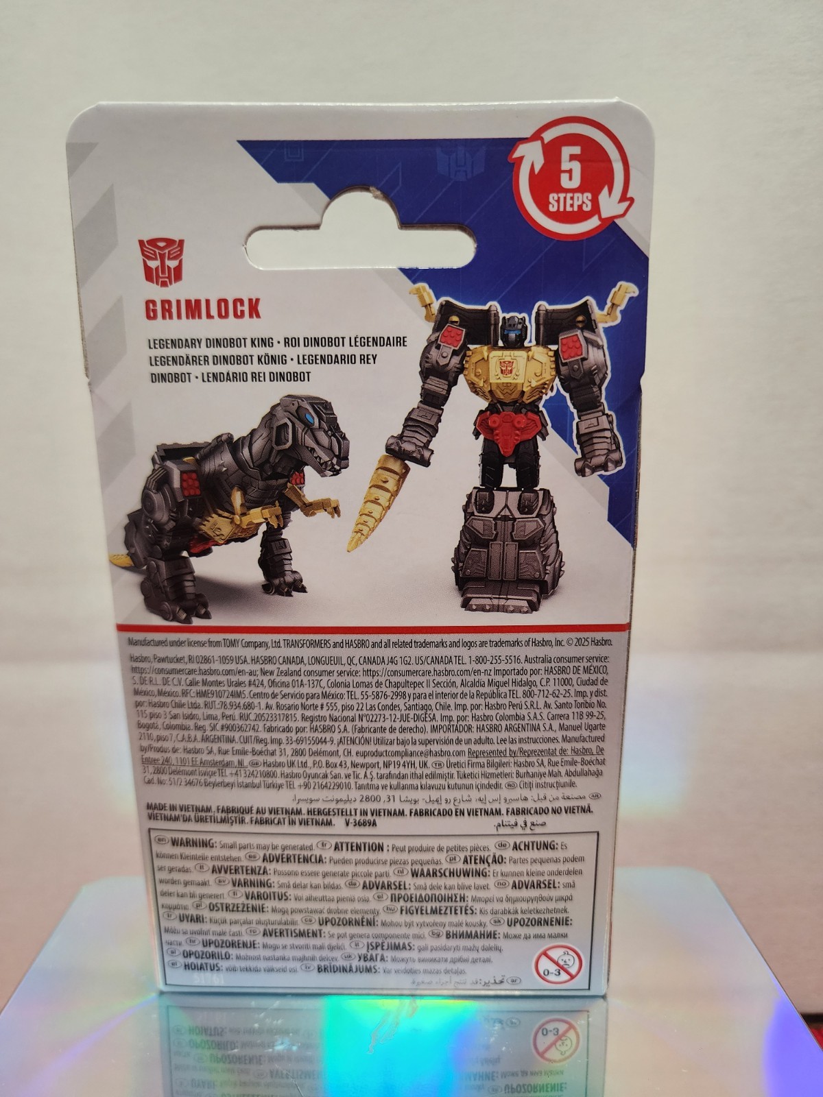 Transformers Authentics Grimlock 4.5” More Than Meets the Eye **NEW**