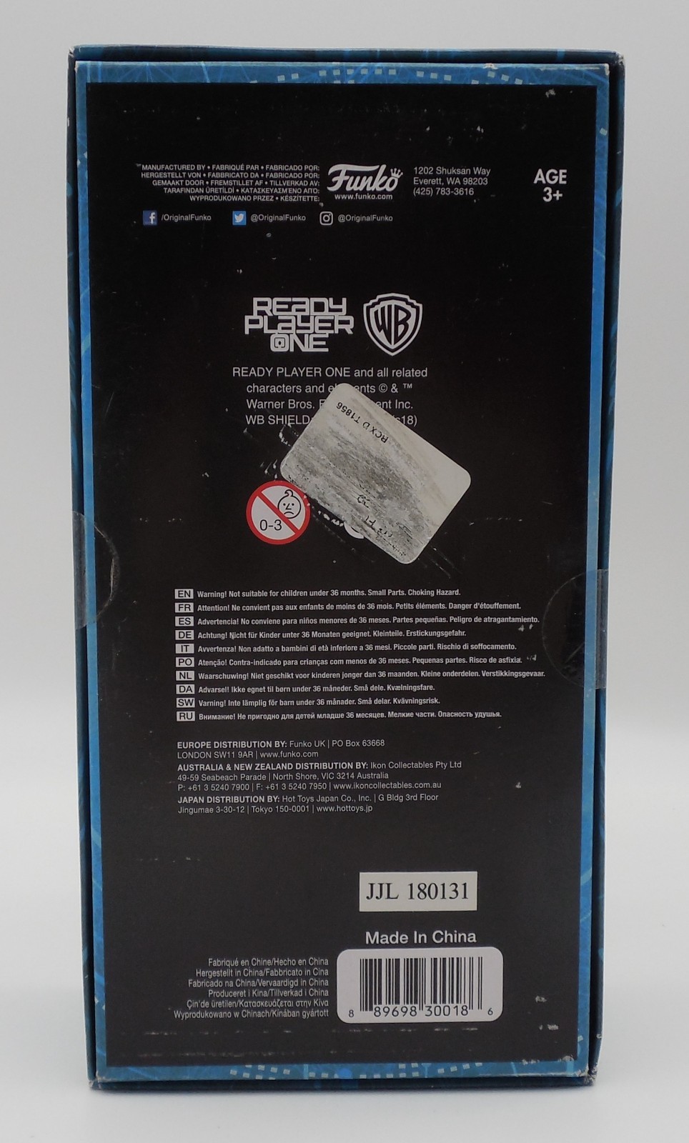 Funko Ready Player One Key Set & Action Figure Set NEW