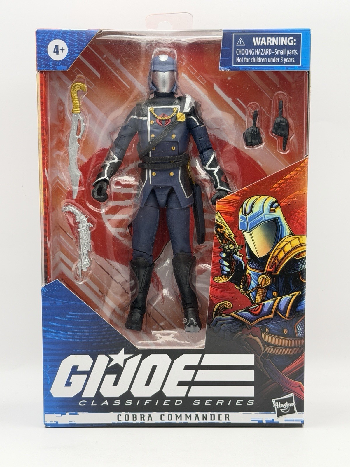GI Joe Classified 6&Prime; Cobra Commander 06 NIB NORMAL Variant