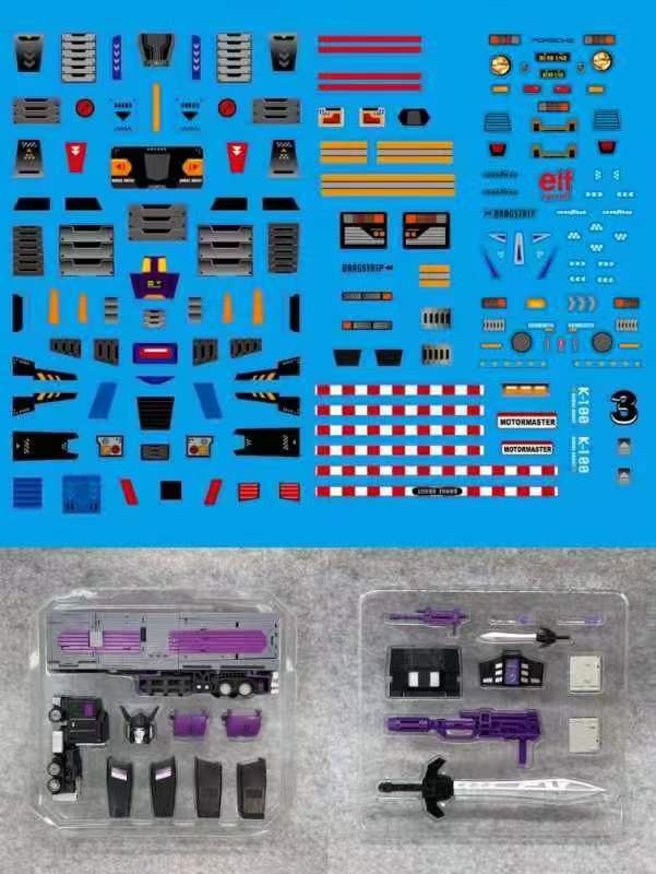 Transforms BW-003 Overlord Motormaster Menasor Accessories Decepticons Combiner