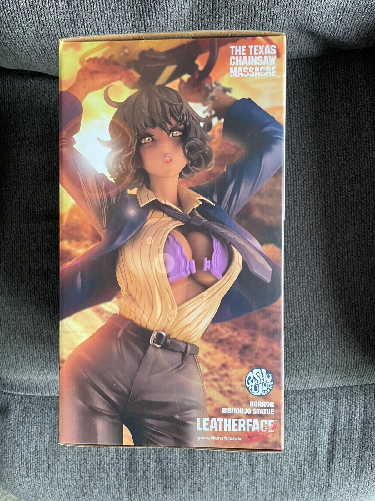 Kotobukiya Bishoujo Texas Chainsaw Leatherface Chainsaw Dance Statue Authentic