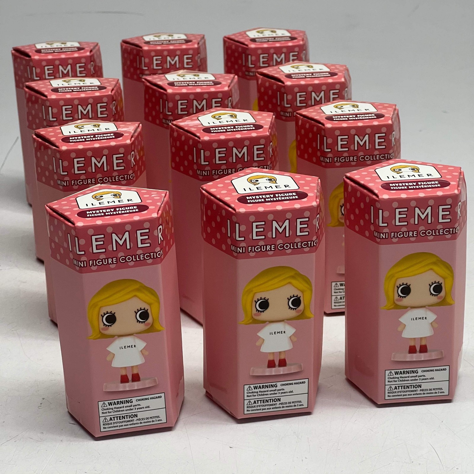 ILEMER (12 PACK) Mini figures Blind Bags Collection 10 Kinds +2 Mystery Figures