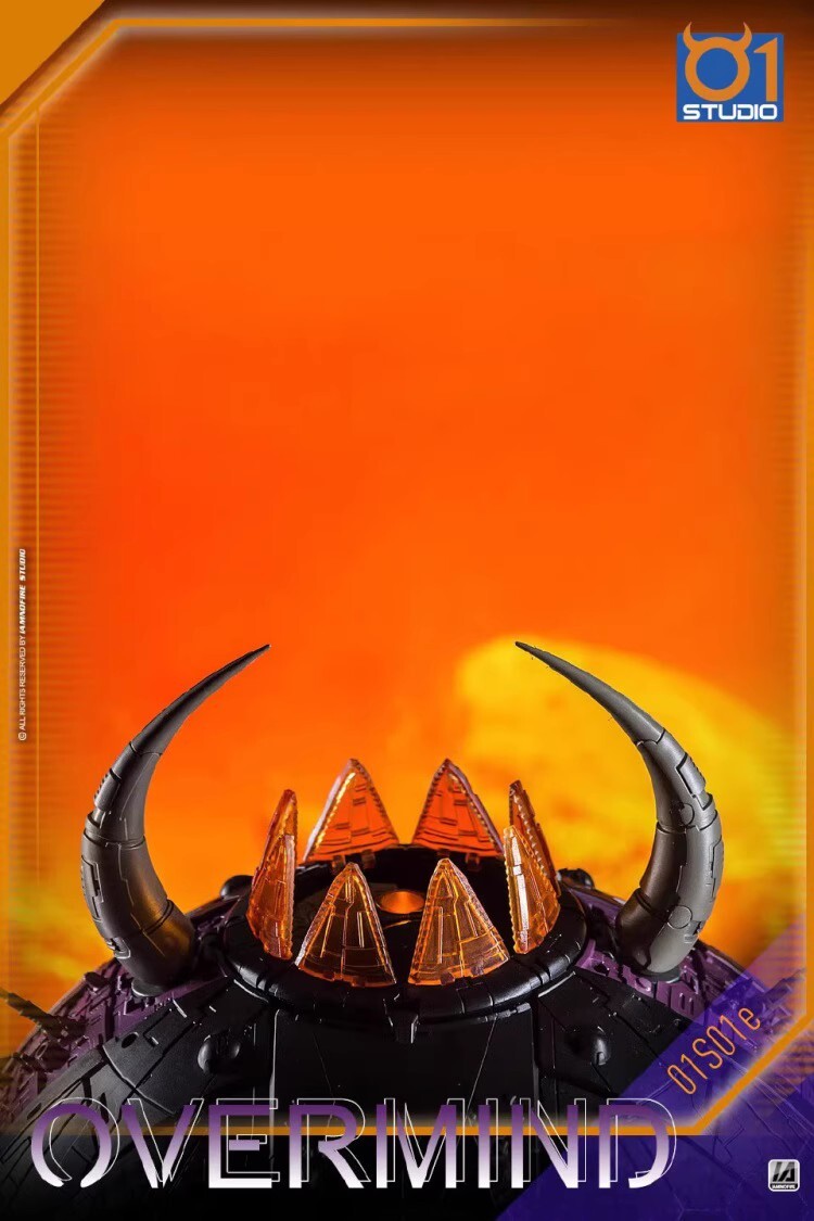 In Hand! Transforms Toy 01-Studio 01S01E Overmind Unicron Black Ver. Figure Toy