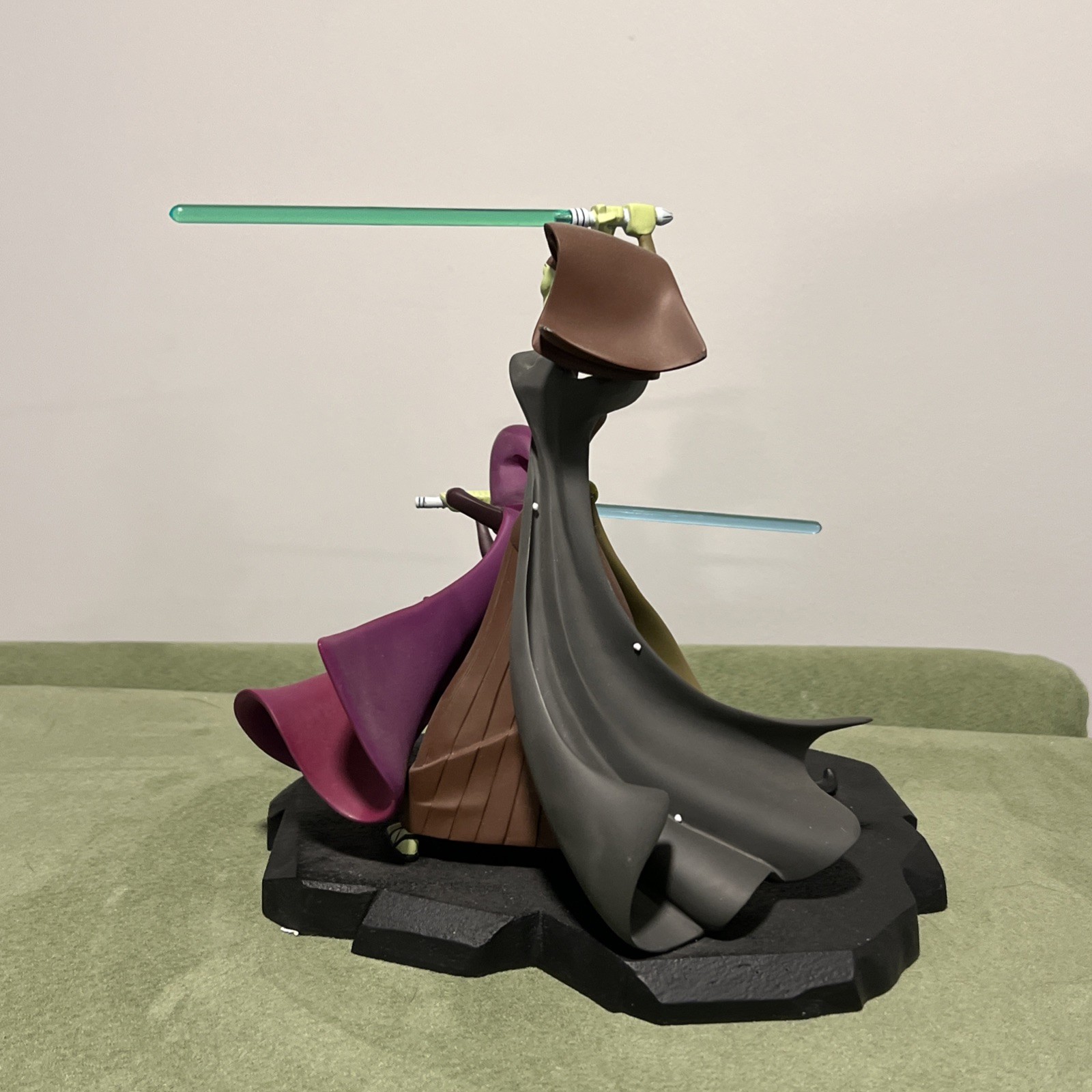 Barriss Offee Luminara Unduli Clone Wars Maquette GENTLE GIANT STAR WARS /3000