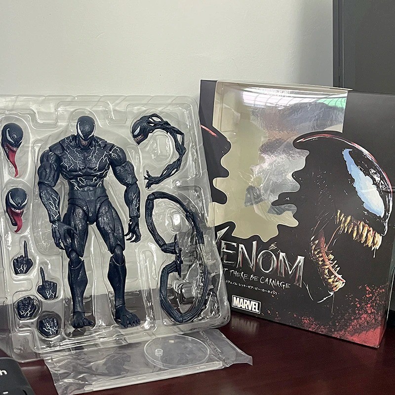 SHF Venom Let There Be Carnage 2nd Ver. 8&Prime; Action Figure New Boxed Toys IN STOCK