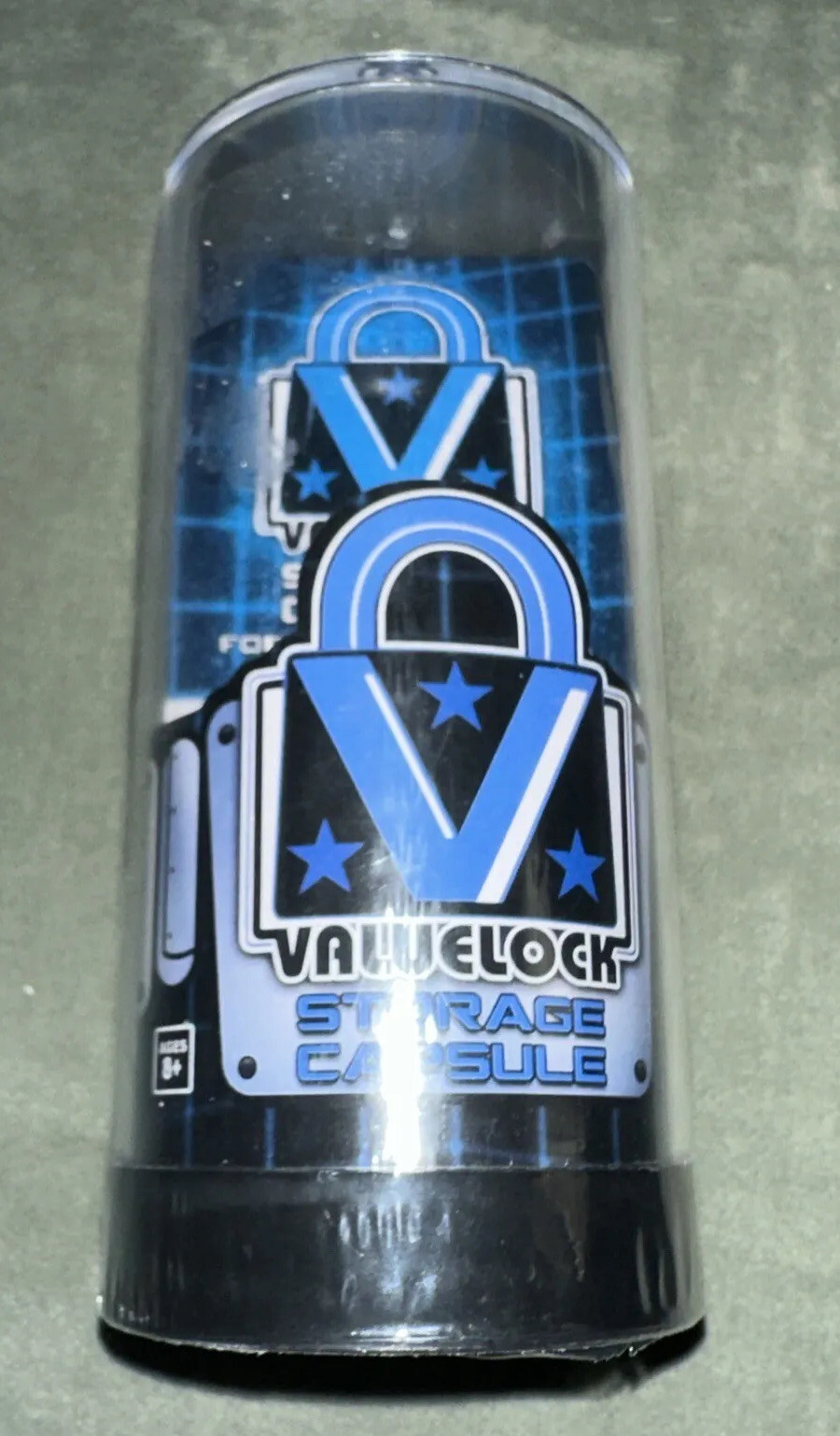 NECA Valuelock Storage Capsule – 3 3/4&Prime; Action Figure Cylindrical Display Stand