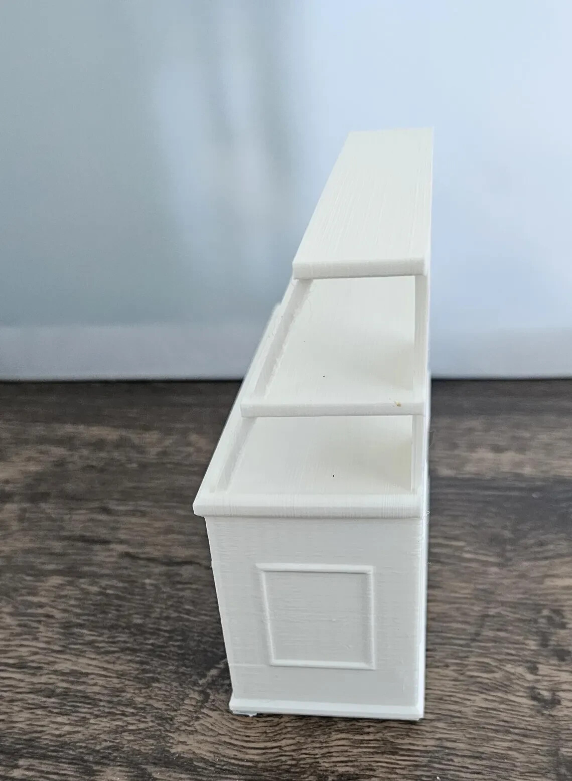 White Bakery Display Case – Kowalski Bakery 1:6 Scale Bake Shop Miniature