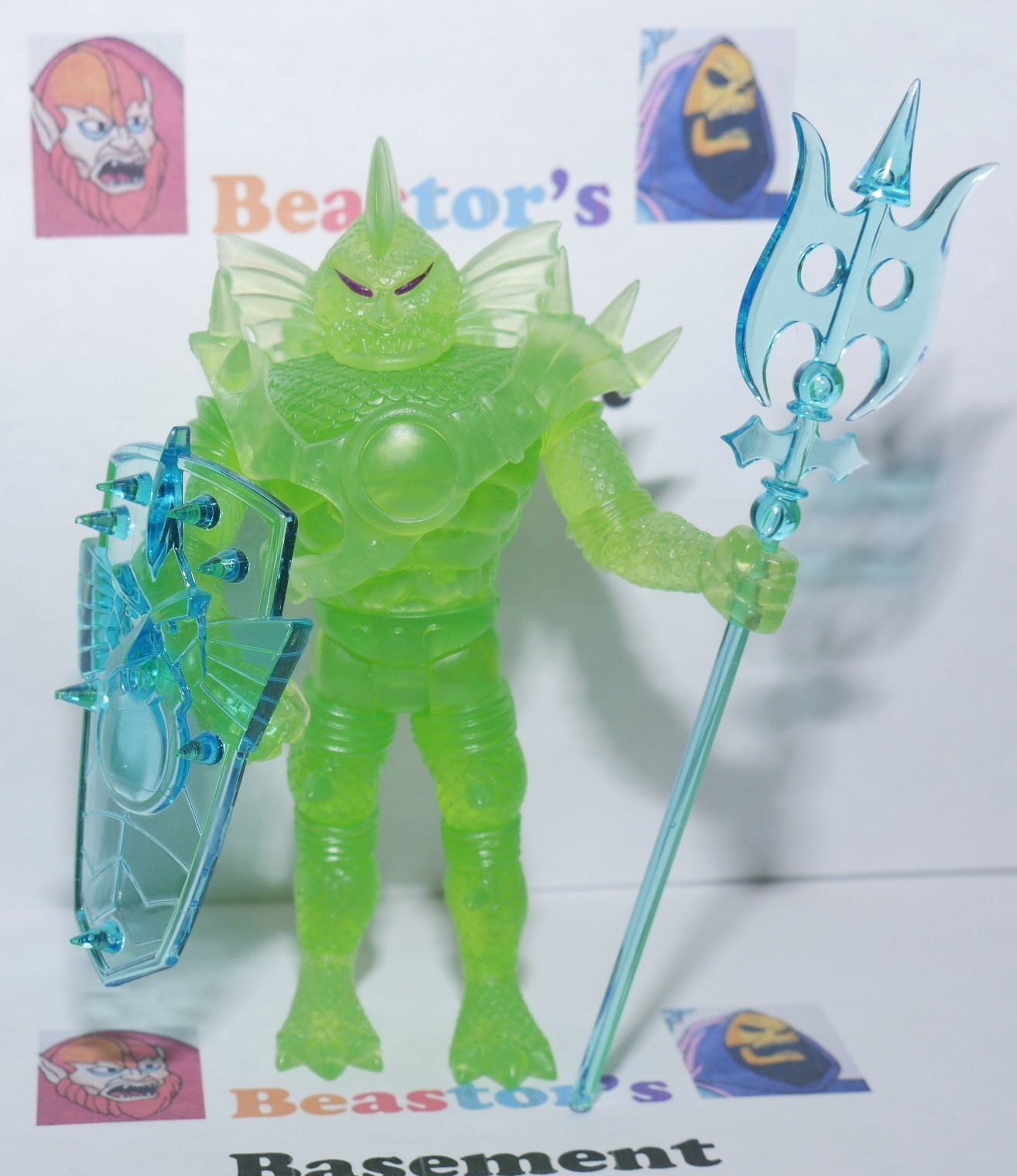 Outer Space Men Four Horsemen Colossus Rex Green Alpha Phase SDCC 2013 Exclusive