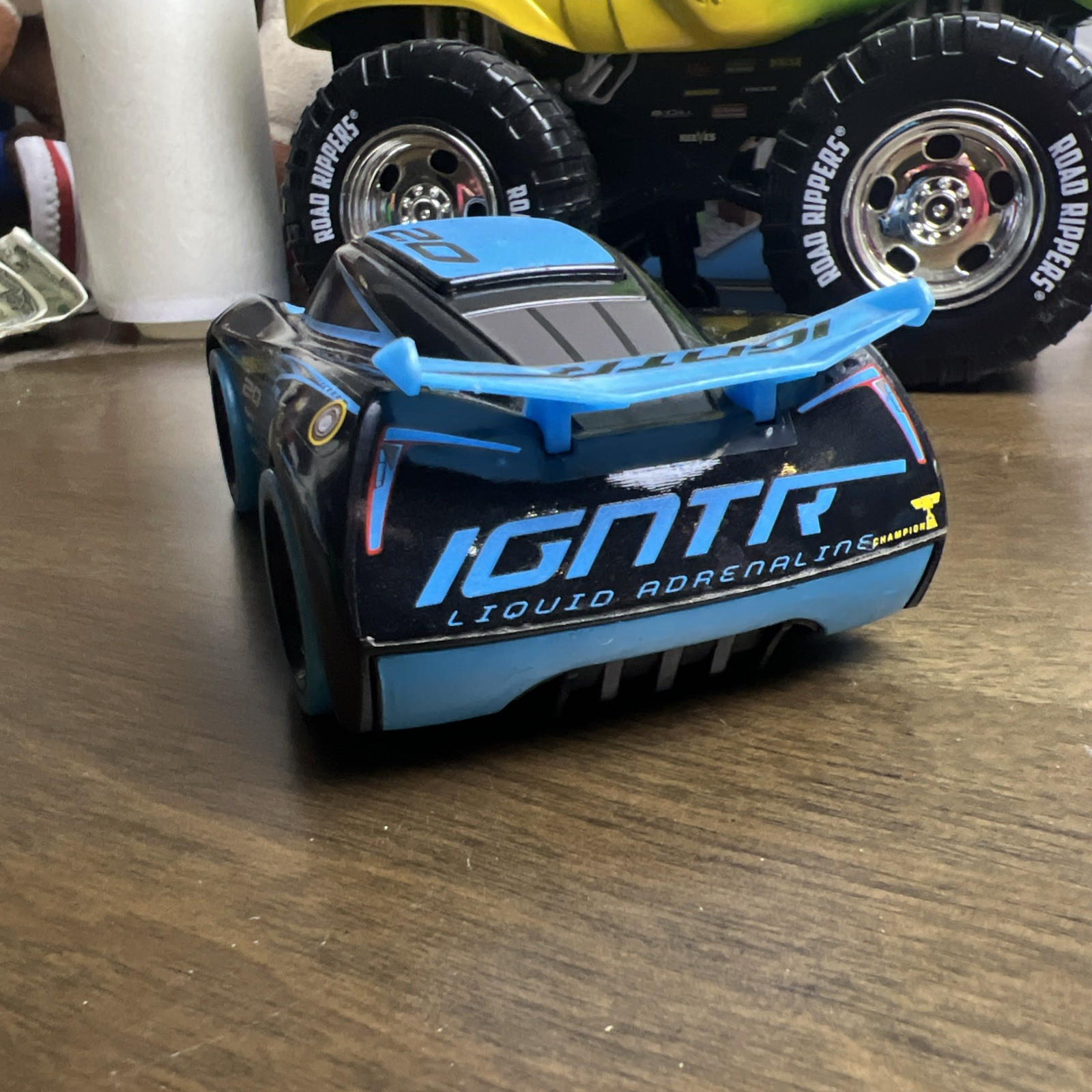 Cars Disney Pixar IGNTR Liquid Adrenaline Car With Sayings
