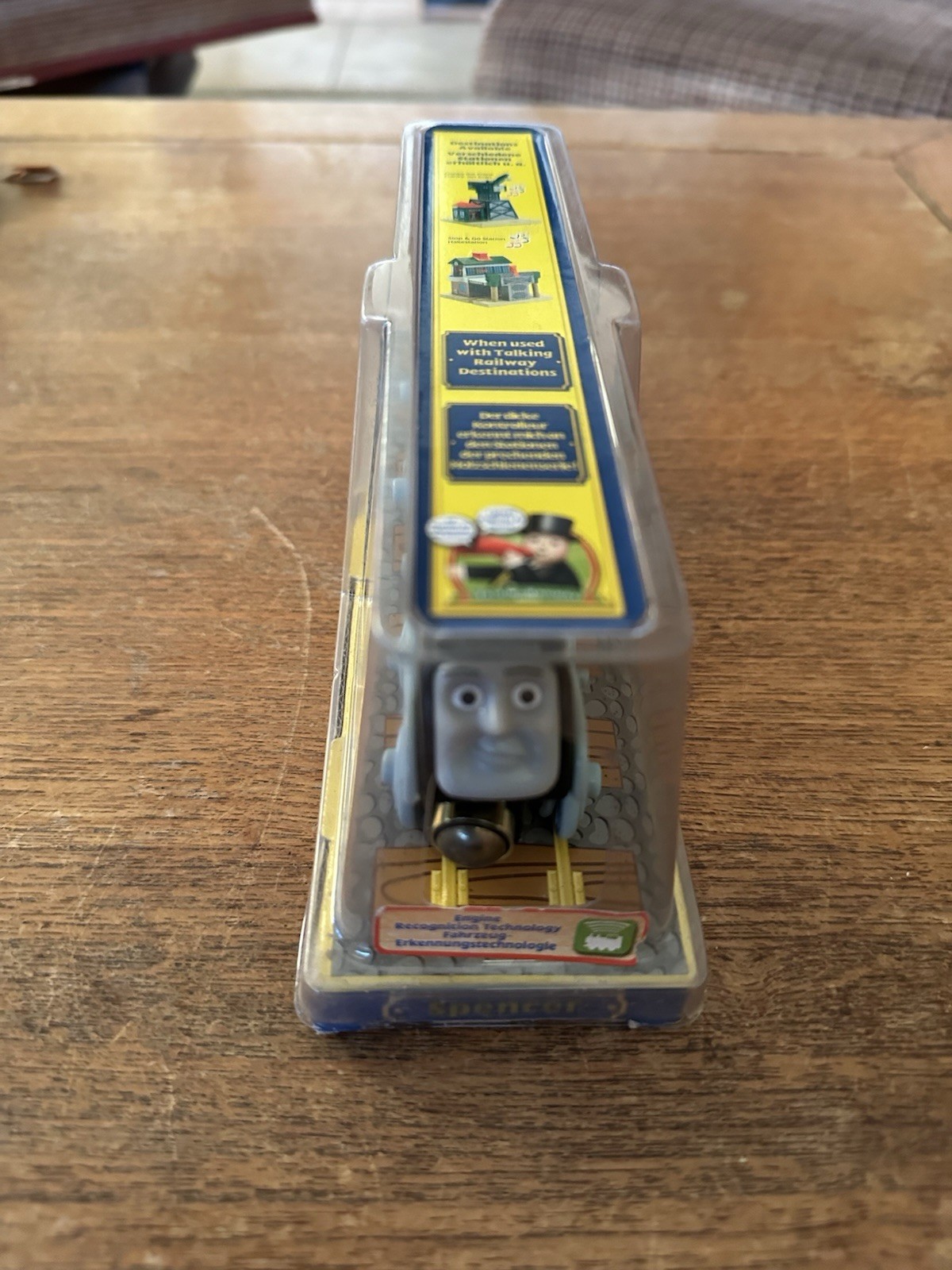 2009 Learning Curve Wooden Thomas Train European RFID Talking Railways Spencer!