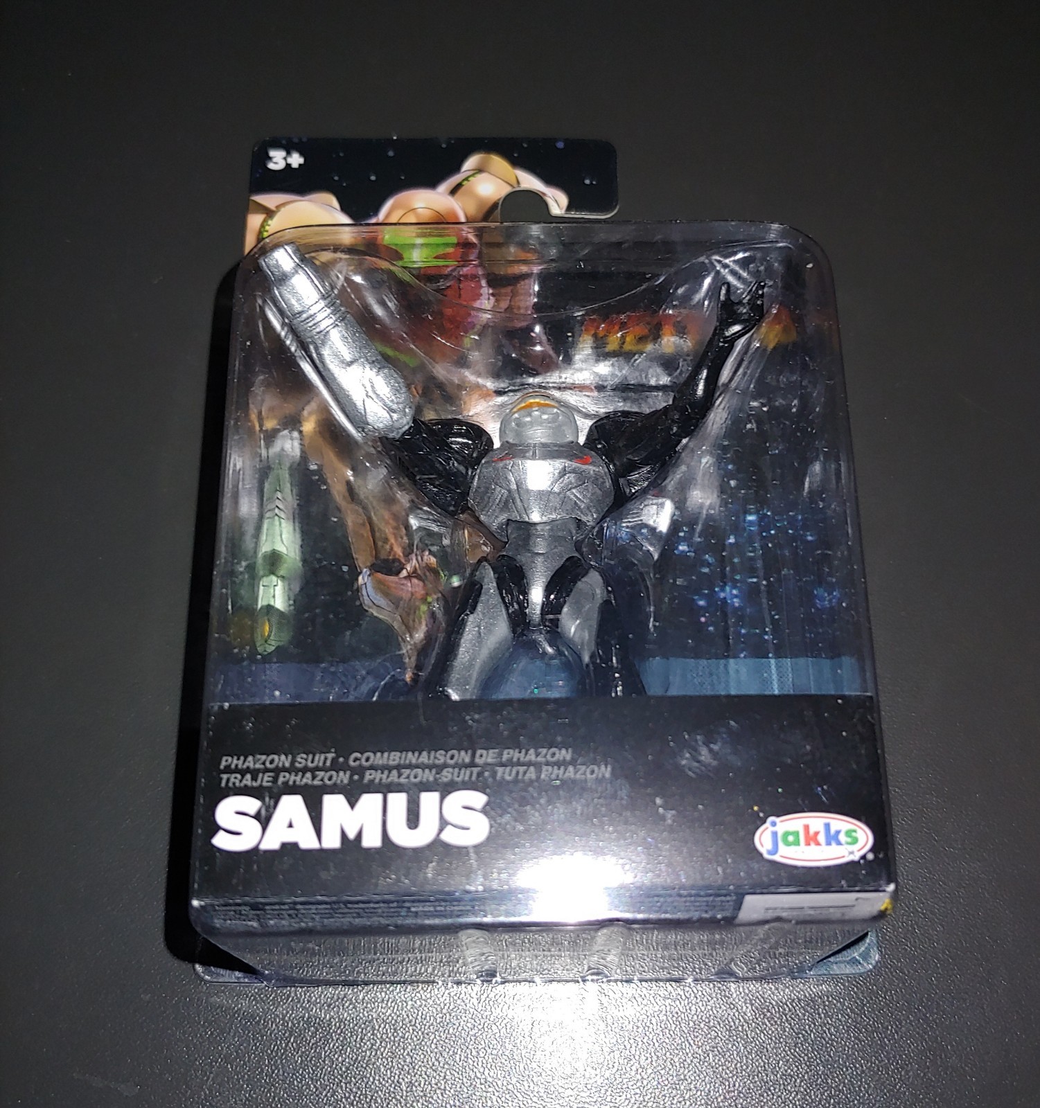 Samus In Phazon Suit Metroid Prime Nintendo Jakks Pacific 2.5&Prime; Figure