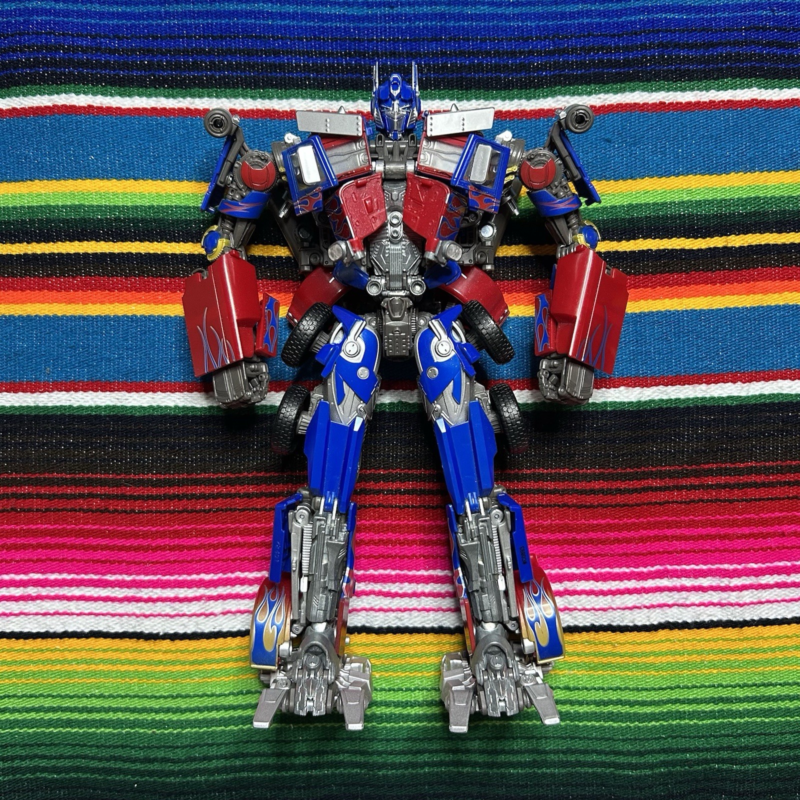 Transformers Masterpiece Movie Series MPM-4 Optimus Prime Figure Hasbro – Loose
