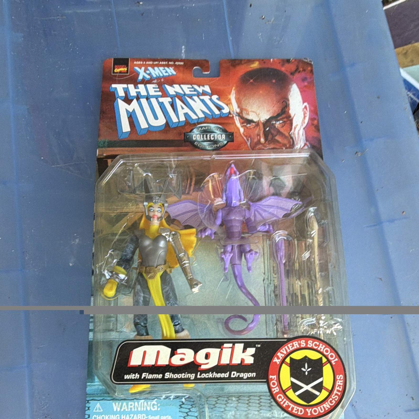 ToyBiz X-Men The New Mutants Magik Collector&rsquo;s Edition Action Figure w/ Dragon