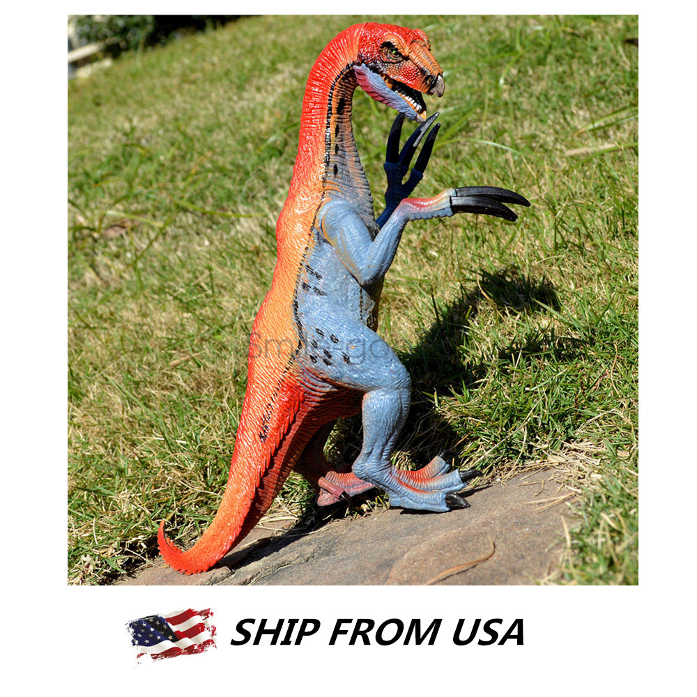 Jurassic Dinosaur Realistic Model 8.27&Prime; Therizinosaurus Figure Kid Dino Toy Gift