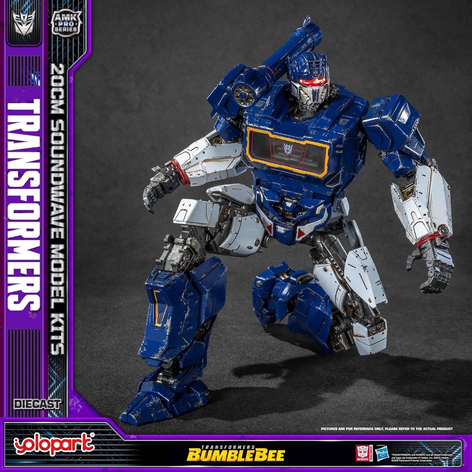 Transformers:AMK PRO Soundwave and Ravage,7.87 Inch Transformers Action Figure w