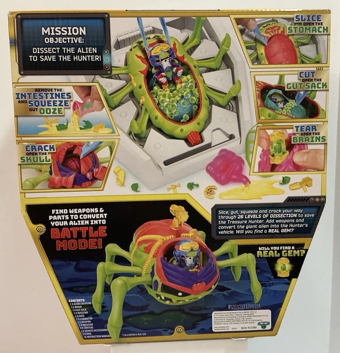 TREASURE X ALIENS ULTIMATE DISSECTION SERIES 2 BATTLE MODE KIT TOY NEW SEALED