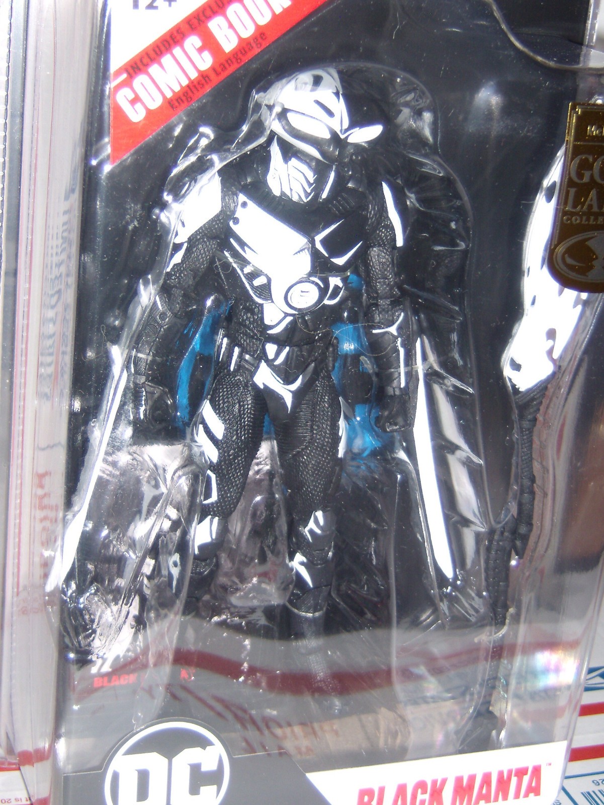 McFarlane Gold Label DC Direct Black Manta Page Punchers brand new sealed