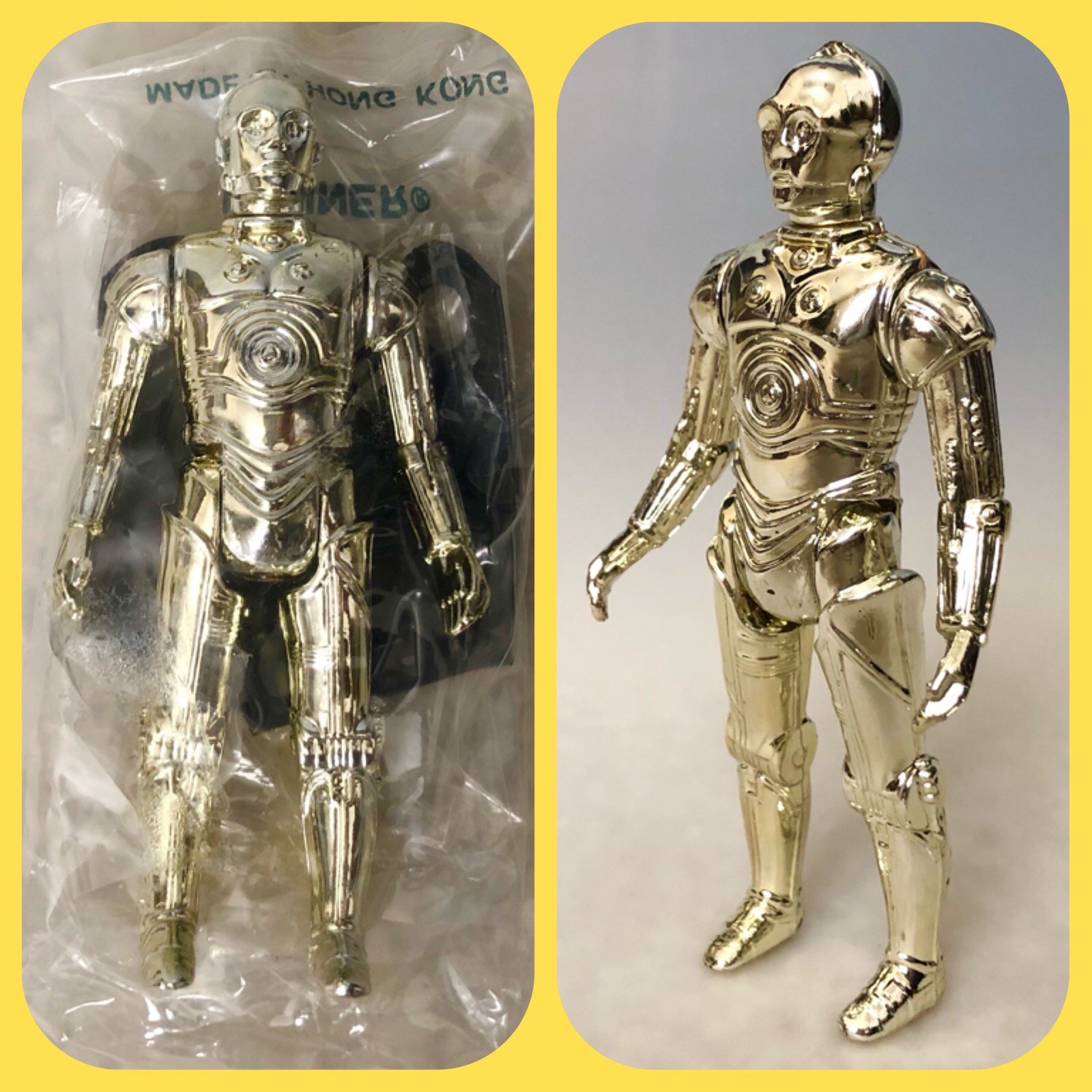 Vintage Star Wars C-3PO With Removable Limbs and Net 🔥Not Graded CAS UKG AFA 🔥