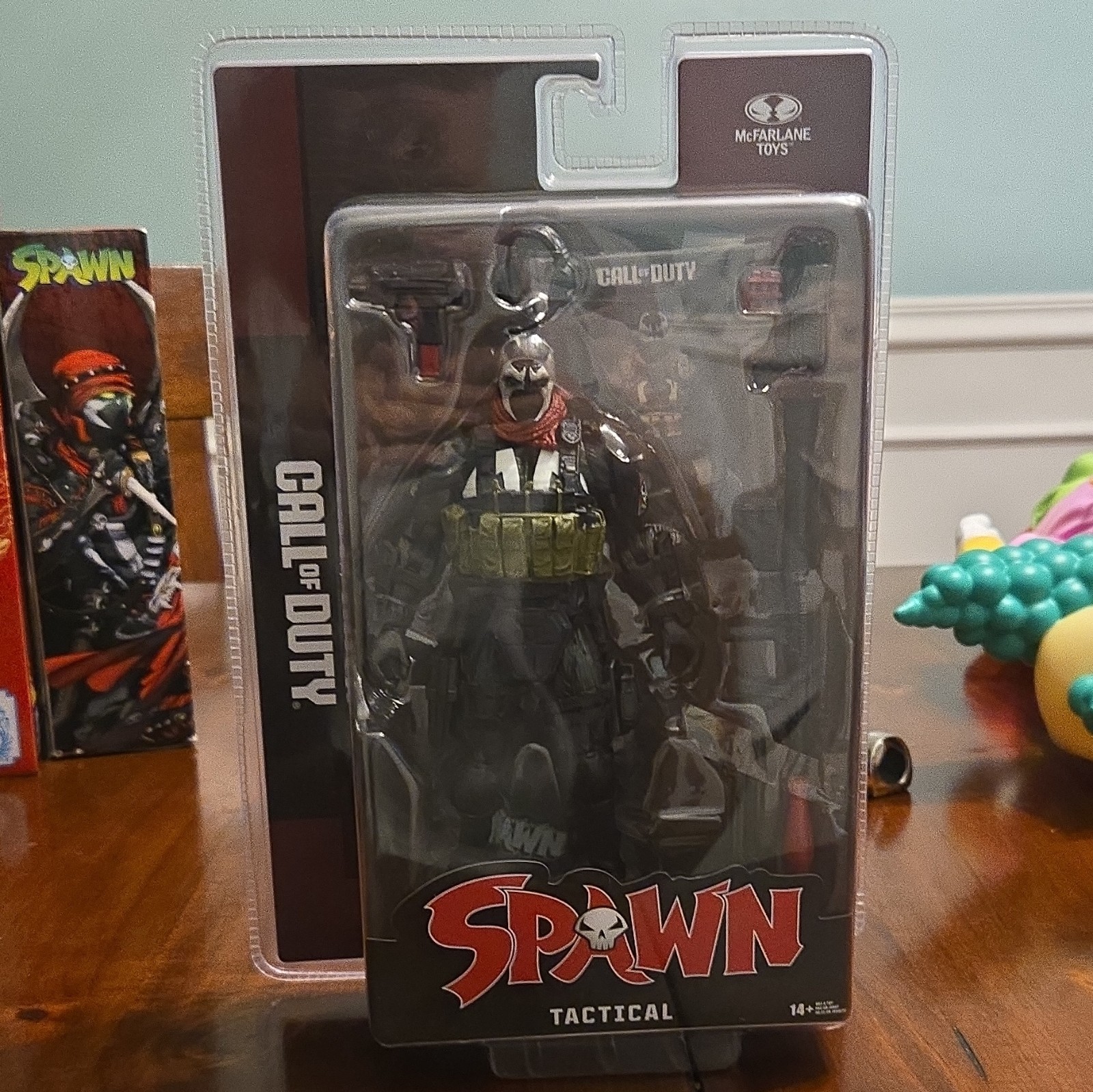McFarlane Toys Spawn Tactical Spawn Action Figure Boxed, Multicolor Age 14+