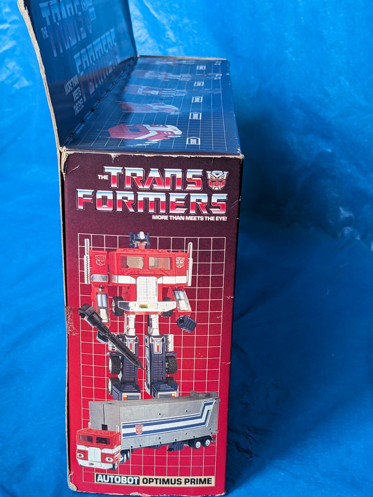 🔴🔵 Vintage G1 Transformers OPTIMUS PRIME w box complete 1984 🔵🔴
