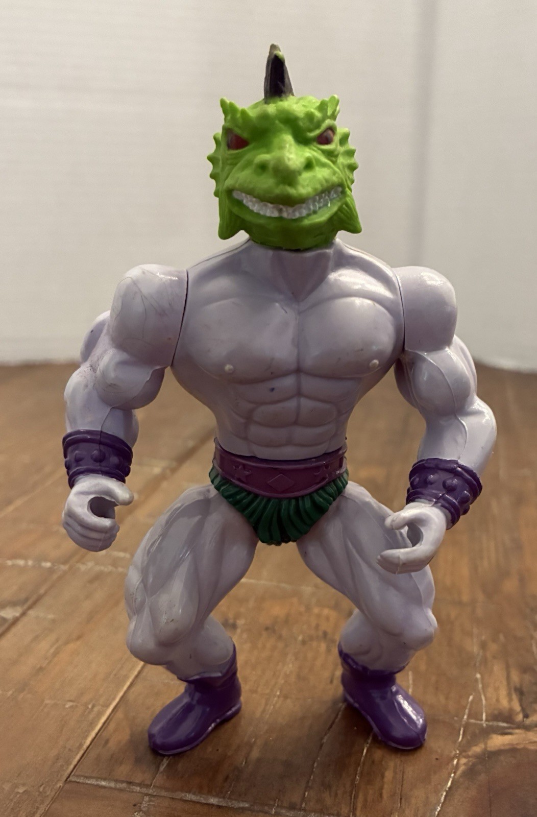 1980’s Galaxy Fighters Iguana MOTU Knockoff Figure