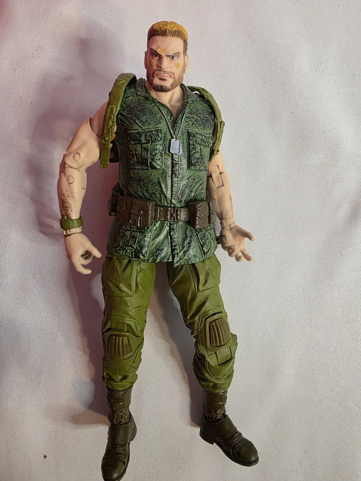 Mcfarlane DC Multiverse Sergeant Rock Figure Collector Edition #14 W/Accesories