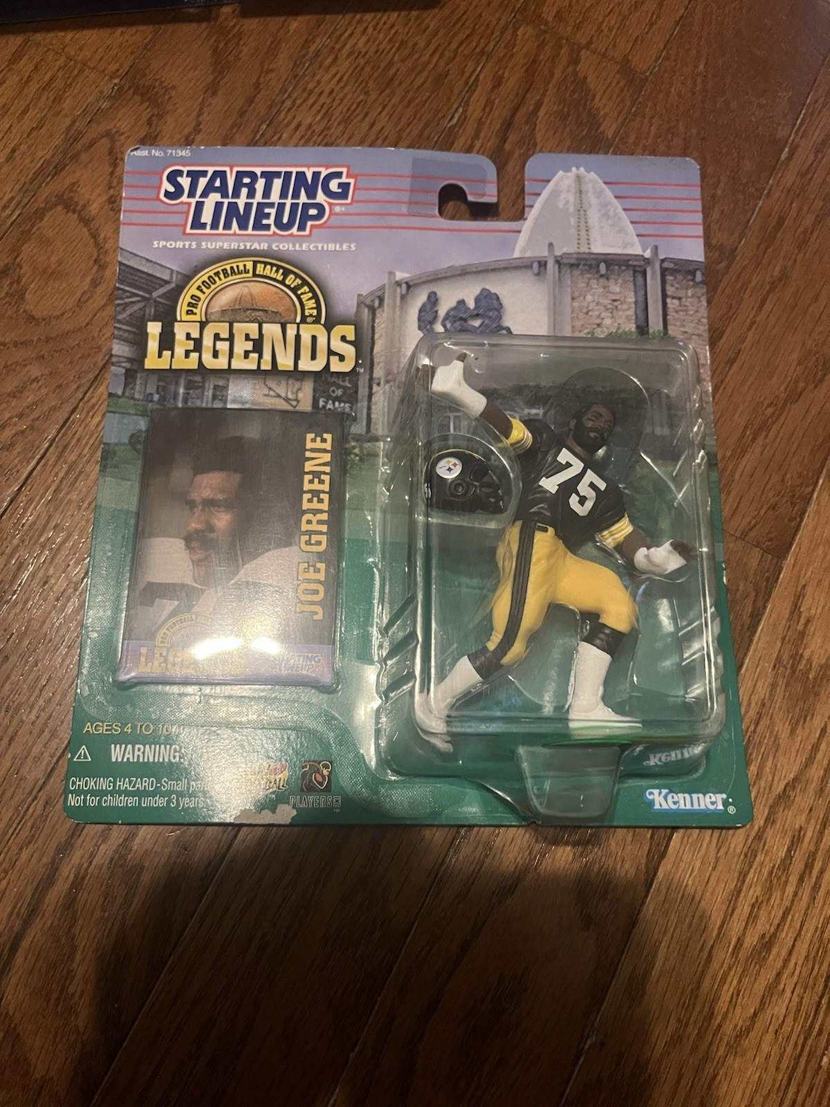 JOE GREENE 1998 Kenner Starting Lineup SLU Hall of Fame Legends Figure STEELERS