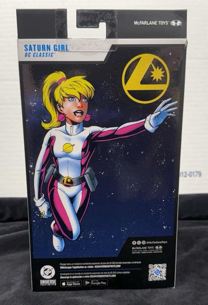 McFarlane DC Classic Multiverse Saturn Girl Red Platinum Edition Action Figure