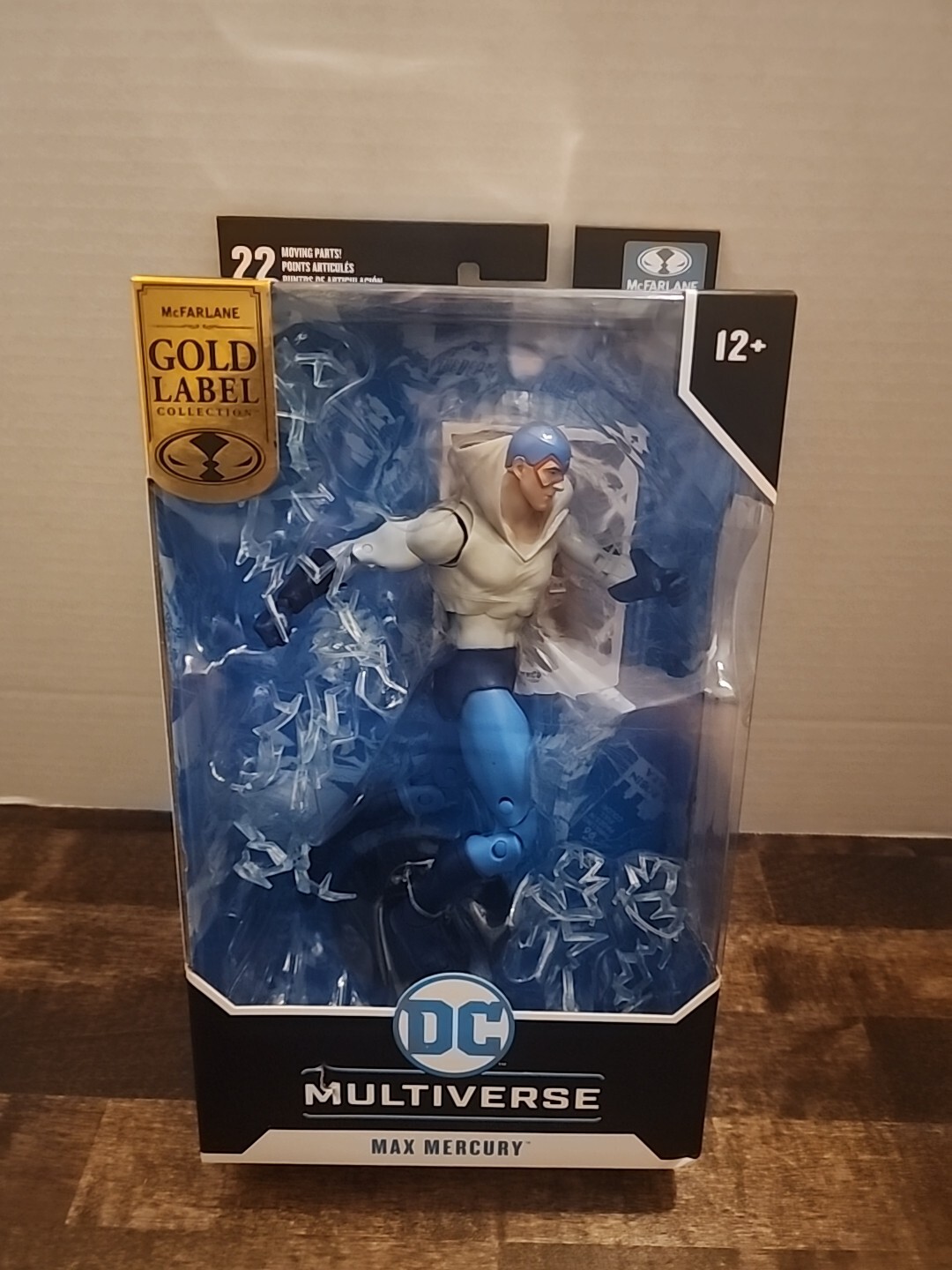 McFarlane Toys DC Multiverse Gold Label Max Mercury 7” Action Figure BRAND NEW
