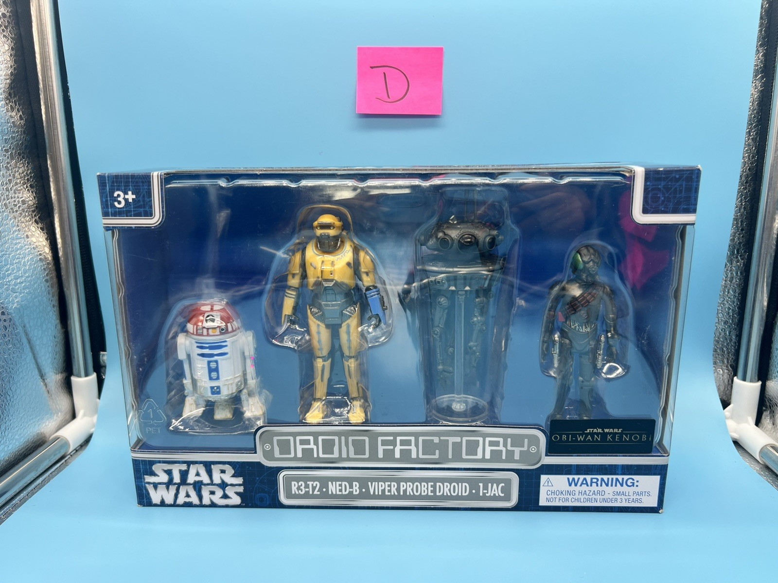 DISNEY Star Wars Droid Factory Depot Obi-Wan Kenobi Droid Set D