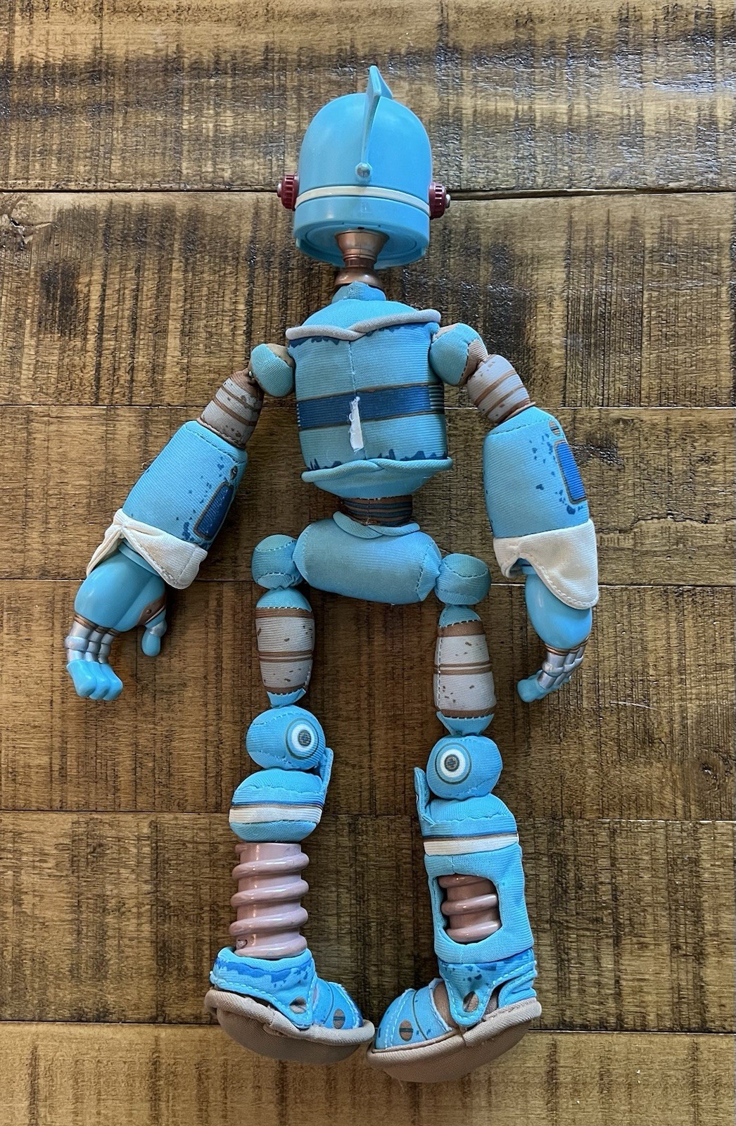 2004 Robots Movie Rodney Copperbottom 13” Plush Plastic Head Figure Toy