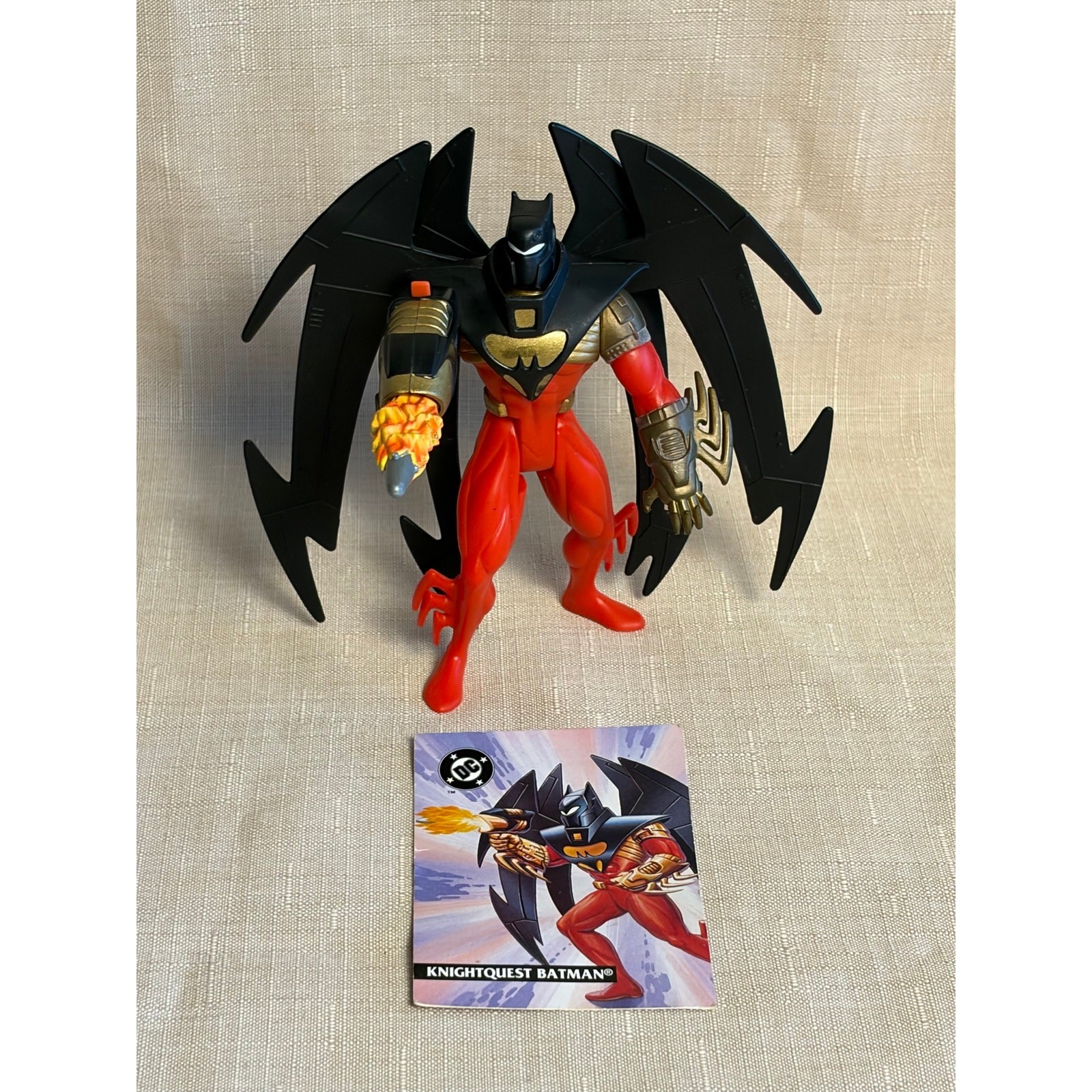 Vintage 1994 Kenner Legends of Batman Knightquest Batman Action Figure Complete