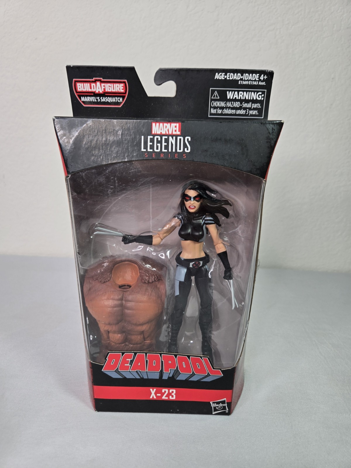 2017 X-23 Marvel Legends Action Figure From Deadpool Sasquatch BAF Wave
