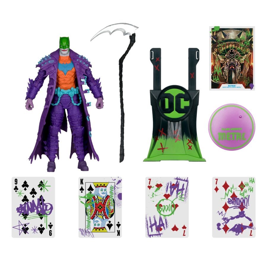 DC Multiverse – Batman (Jokerized) 7&Prime; Gold Label Figure [MCF17591]