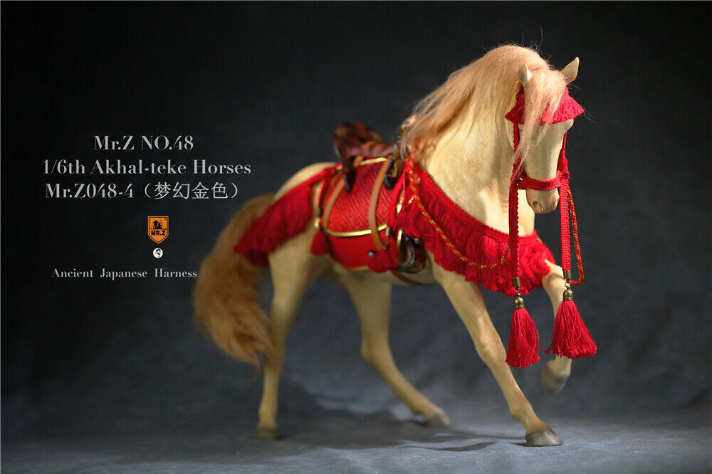 Mr.Z 1/6 Scale Animal Resin Simulation Toy Akhal-Teke Horse Figure 6 Color Model