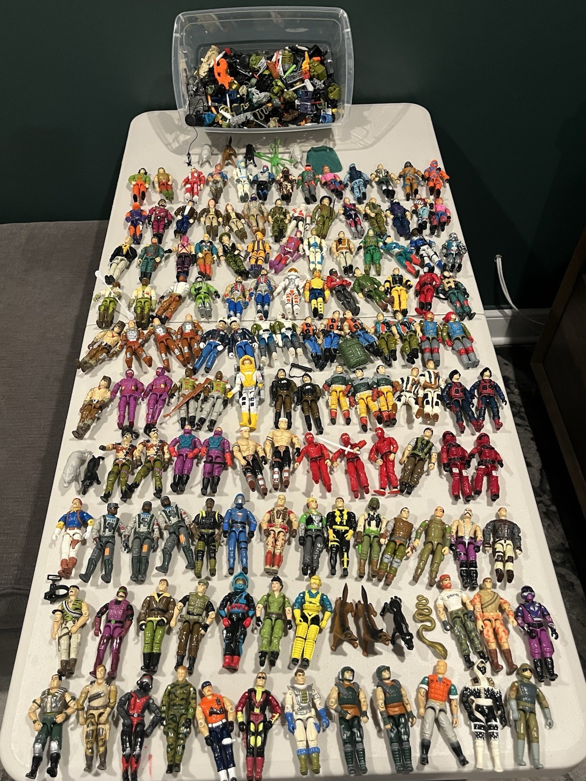 gi joe action figures « LOT OF 3 » vintage 3.75 inch Cobra Hasbro ARAH 80’s-90’s