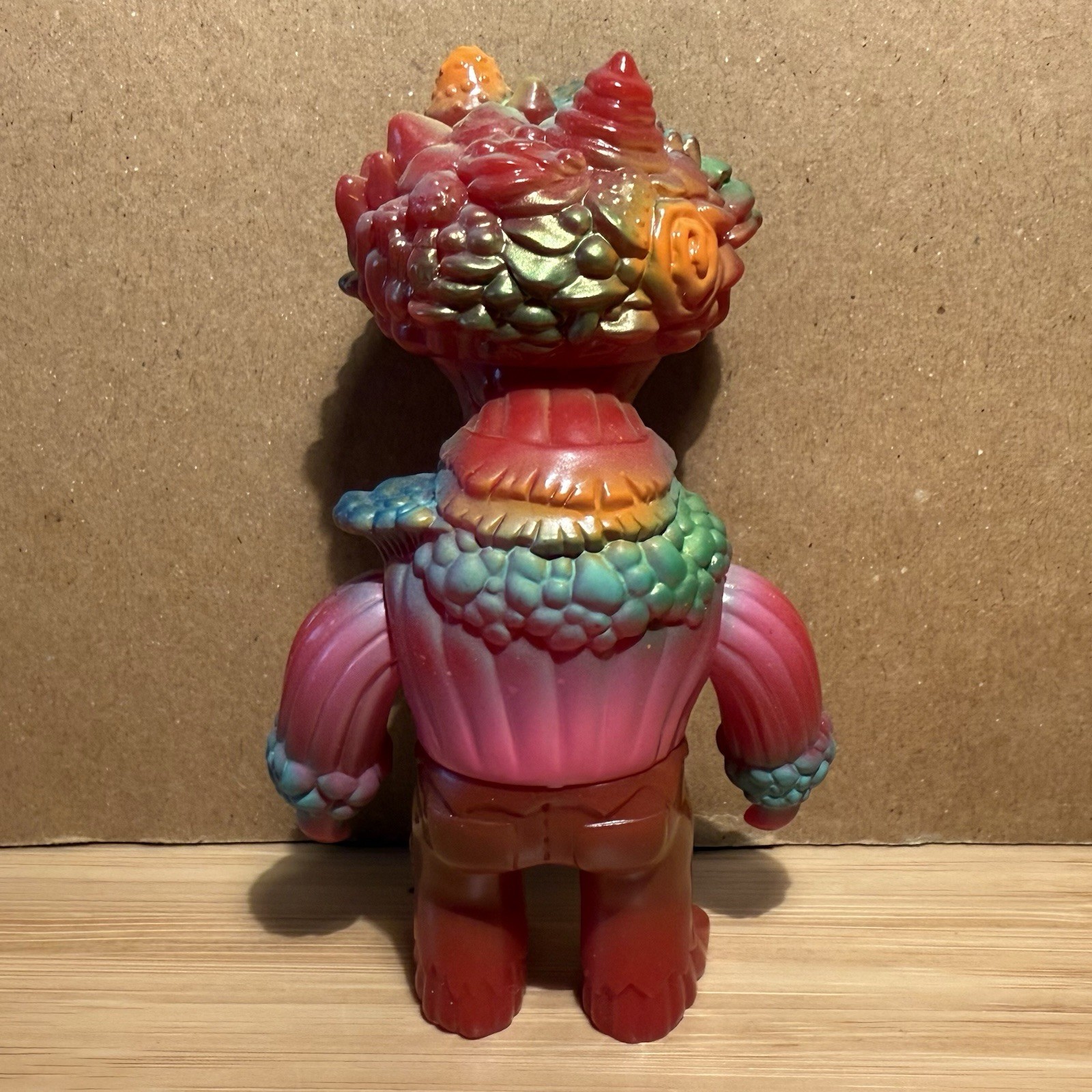 Bwana Spoons Morel Snacks Red Sofubi Vinyl Figure Gravy Toys Hand Painted Japan