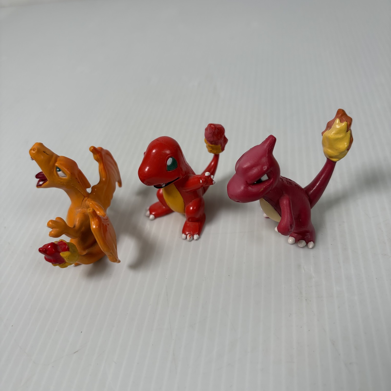 Vintage Pokemon Tomy CGTSJ Charizard Charmeleon Charmander Evolution Set Figures