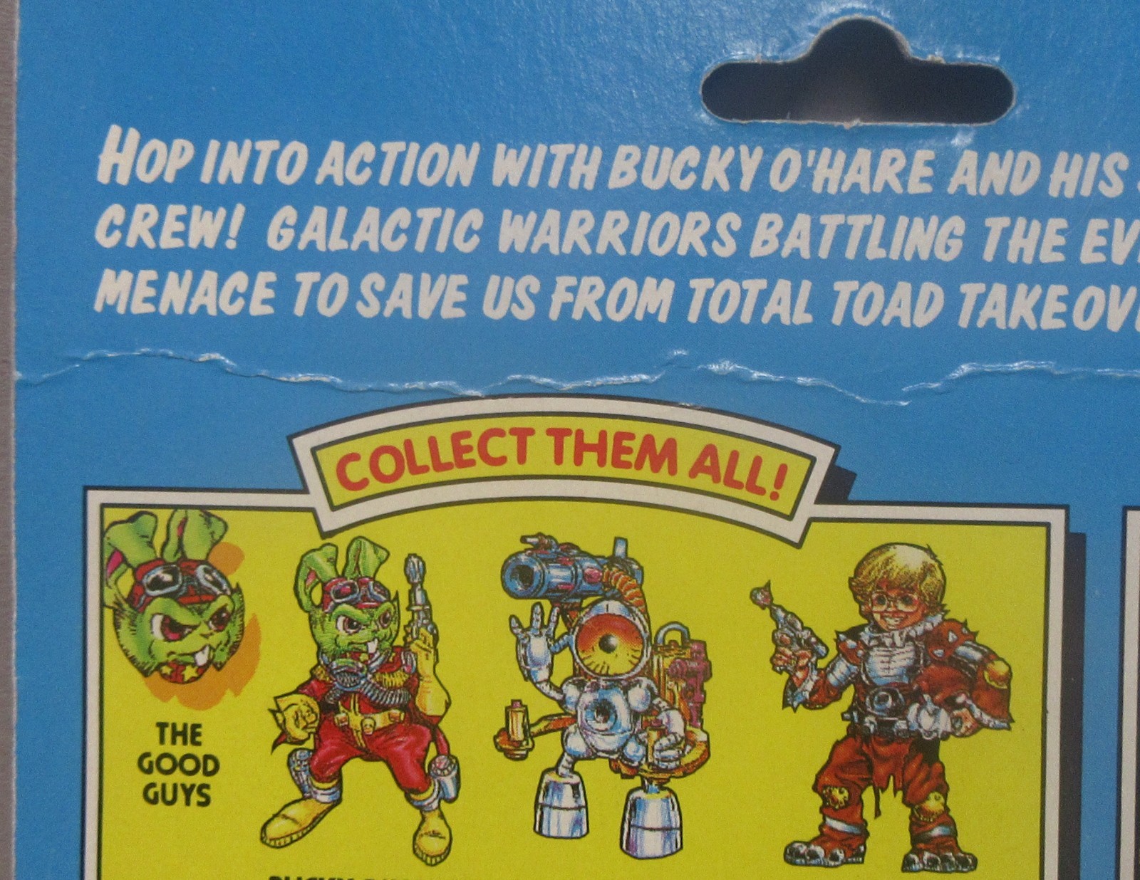 1990 Hasbro Bucky O&rsquo;Hare Toad Wars WILLY DU WITT action figure MINT ON CARD