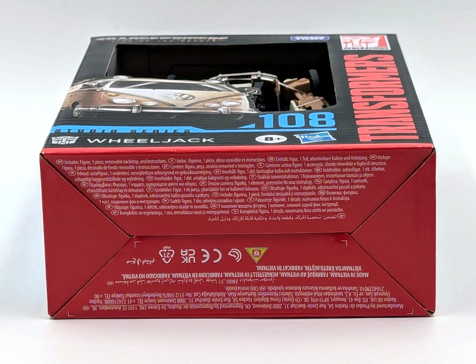 Hasbro Transformers Studio Series Deluxe Class #108 Wheeljack! VW Bus!!