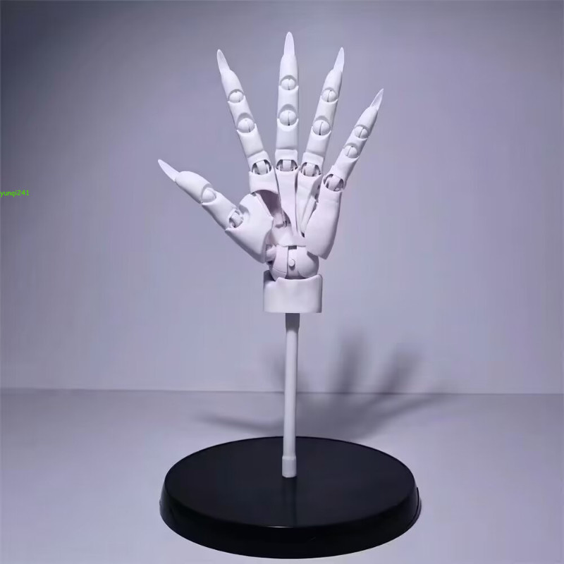 Hand Model Movable Finger Joint Sculptures Anime Painting Element Art Tool 1:1