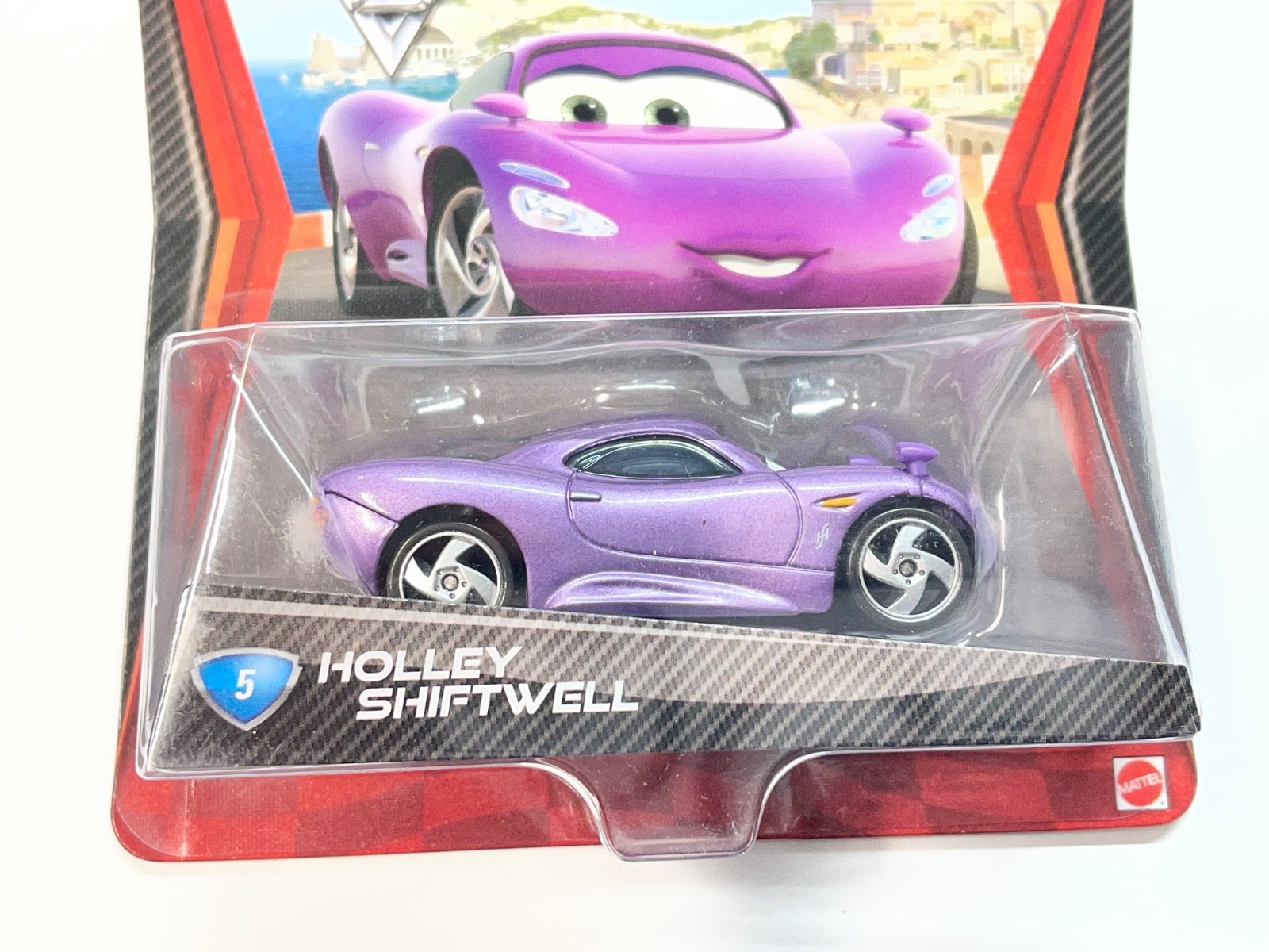 DISNEY PIXAR CARS 2 HOLLEY SHIFTWELL COLLECTOR NO. 5