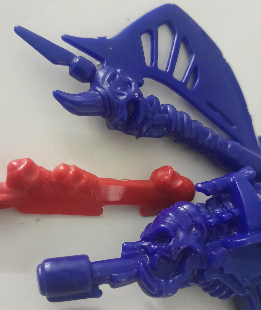 Skeleton Warriors Baron Dark Accessories Playmates 1994 Battle Axe Blaster +More