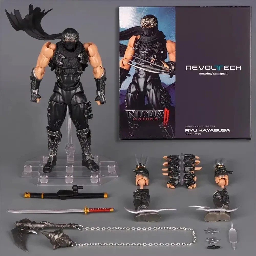 Revoltech Yamaguchi Ninja Gaiden Ryu Hayabusa Articulated Action Figure